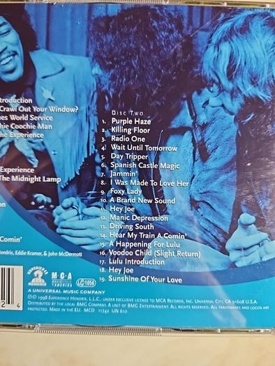 Jimi Hendrix 2CD  - BBC Sessions