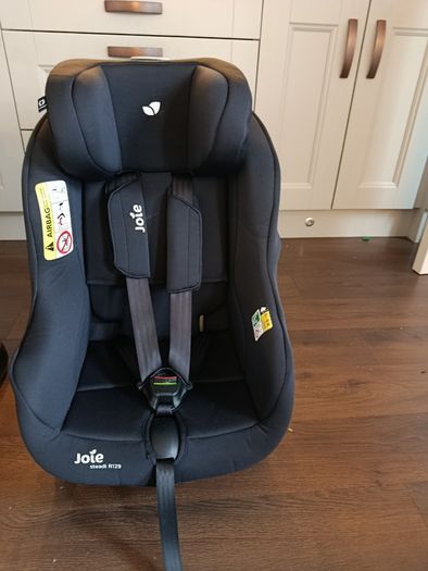Two Joie Steadi R129 car seats - black