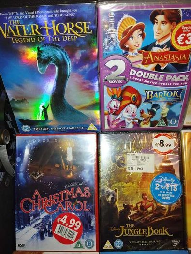 Sealed Kids and fammily DVD Collection  Movies  Various Titles