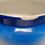 Painted gold and blue pot Image 8
