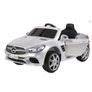 Mercedes-Benz license ride on car 12V kids electric toy car with leather seat Image 2