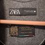 zara manteco grey wool coat Image 3