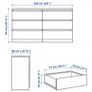 malm chest of drawers Image 4