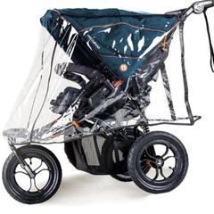out n about double nipper rain cover