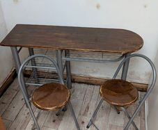 Bar table and stool