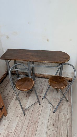 Bar table and stool