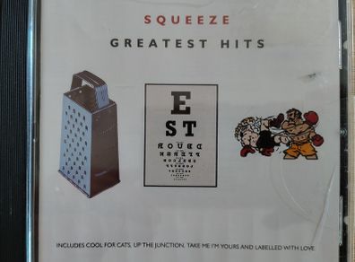 Squeeze - Greatest Hits CD (1992) New Wave Pop Rock EX+