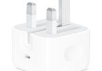 Official Genuine Apple 20W USB-C Fast Charger With Folding Pins - White - Techmarket Store, Portlaoise, Co. Laois - techmarket.ie