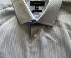 Blue pinstripe Shirt River Island