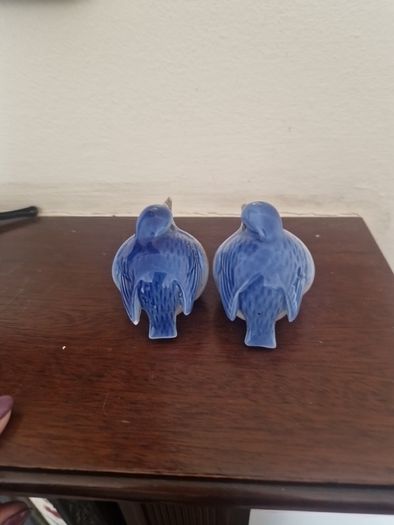 vintage ceramic birds