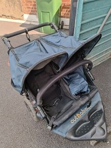 Out n about double buggy with buggy board included