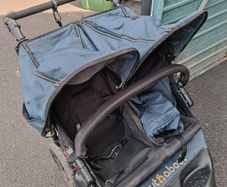 Out n about double buggy with buggy board included