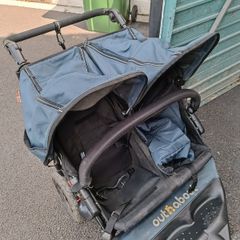 Out n about double buggy with buggy board included