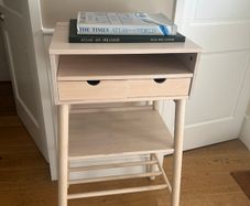 Wooden standing desk