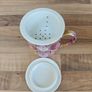 Teacup with Strainer and Spoon Image 2