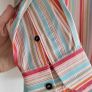 FERNY Made in Sicily Mens Striped Shirt Collar Sz 16 - Rrp 159 (New) Image 6