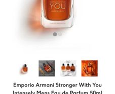Emporio Armani Stronger With You Intensely Mens Eau de Parfum