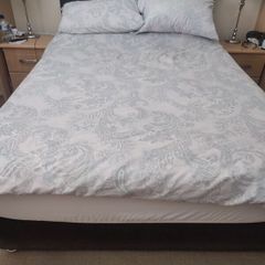 Small double bed