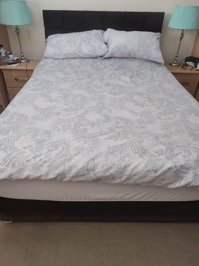 Small double bed