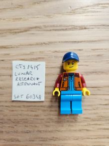 lego cty1415 lunar research astronaut, set 60348
