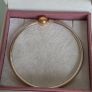 Pandora sterling silver bangle with 14k Rose gold-plated clasp (size 21cm) perfect condition like new (no box) Image 3