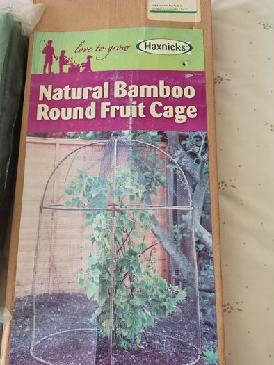 Garden Fruit Cage, Potato Tubs, Fleece Jackets, Weed Fabric