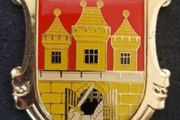 Coat of armes city of Prague, Czech Republic.