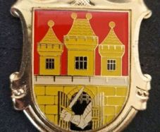 Coat of armes city of Prague, Czech Republic.