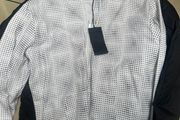 Armani all over print hoodie BNWT