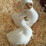 Vintage Pair of porcelain duck figurines. Image 5