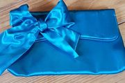 Teal Satin Bag
