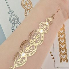 Fab Gold Water Tattoo