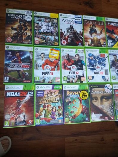 25 games Xbox 360