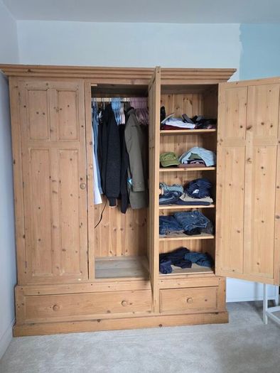 Vintage Wardrobe, Solid Wood