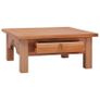 Coffee Table 68x68x30 cm Solid Mahogany Wood Image 4