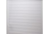 Roller Shutter Aluminium 100x130 cm White