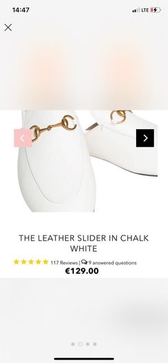 Italian Leather Slider (Brand New)