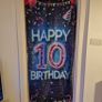 Backdrop Age 10 & light up number 10 Image 2