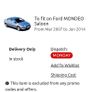 wind deflectors mondeo mk 4 Image 2