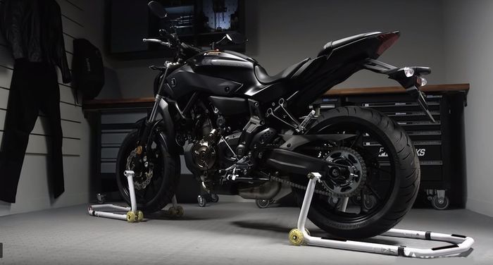 Motorcycle 2-in-1 Paddock Stand (Front & Rear)