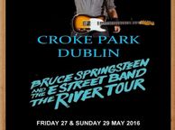 main image for ad Bruce Springsteen Croke Park 2016 plus ticket Classic Semi-Glossy Paper Poster
