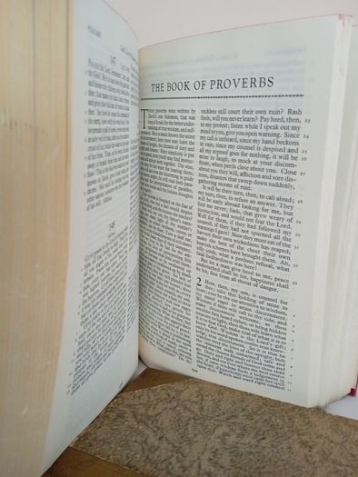 The Holy Bible: A Translation from the Latin Vulgate in the Light of the Hebrew and Greek Originals Translated by Monsignor Ronald Knox (PT249)
