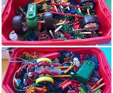 Mix box of Knex
