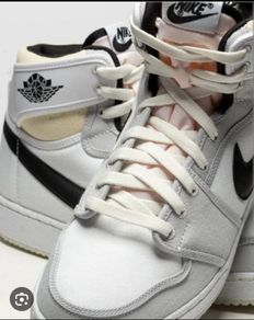 Jordan AJKO 1 White/Grey Fog-Sail UK10
