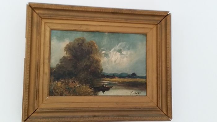 George Frost oil on canvas - circa 1818