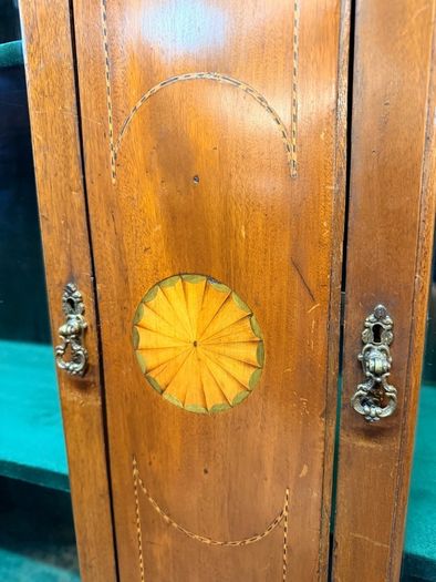 Elegant Sheraton Style 19th Century Display Cabinet