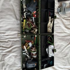 Action Man Footlocker Storage Box Bundle with Mixed Accessories Vintage Hasbro