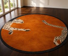 Large 3m Round Rug  Excellent Condition