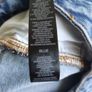 Dunnes Stores Blue Straight Leg Jeans Size UK 12 Never Worn Image 8