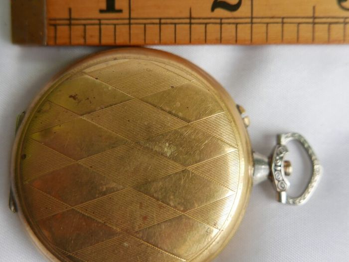 Vintage Antique Remontoir Ancre Pocket Watch Case